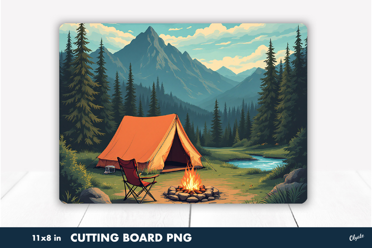Adventure Cutting Board. Nature Cutting Board Sublimation