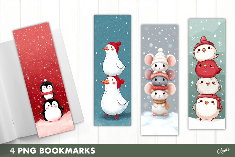 Printable Christmas Bookmark Image 15