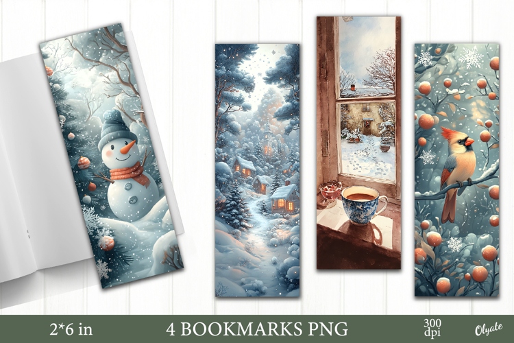 Printable Christmas Bookmark Image 14