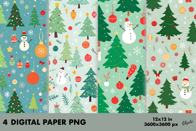 Christmas Background Clipart Image 4