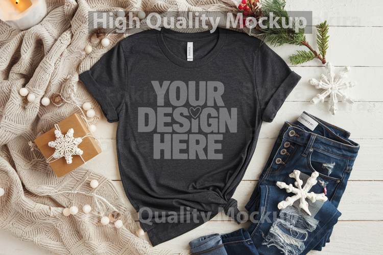 Black Tee Shirt Clipart Image 24