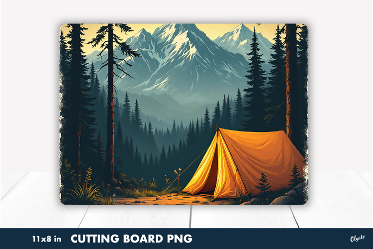 Adventure Cutting Board. Nature Cutting Board Sublimation