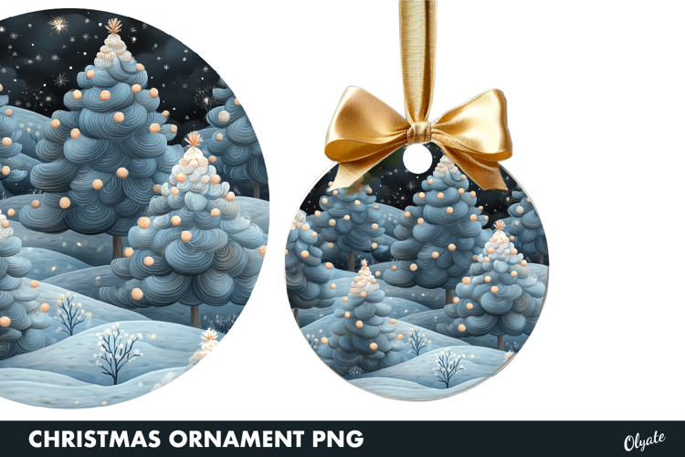 Christmas Winter Magic Ornament PNG