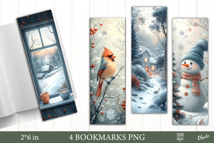 Printable Christmas Bookmark Image 13