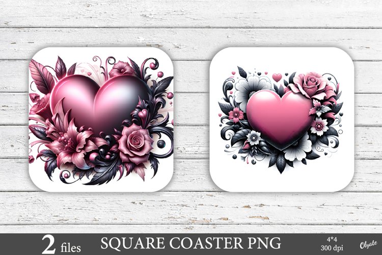 Pink Heart Clipart Image 4