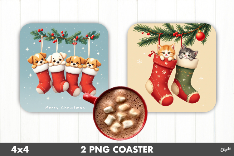 Christmas Cat Clipart Image 5