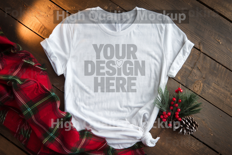White Christmas Background Image 9