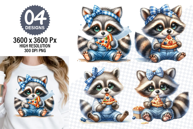 Raccoon Illustration Image 8