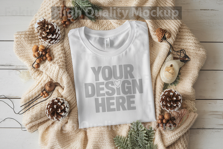 White Christmas Background Image 8