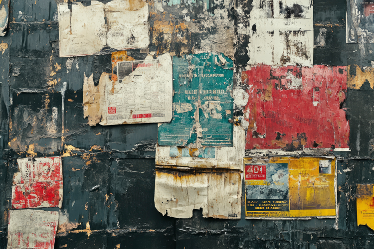 Grungy Textured Wall Art Background Wallpaper