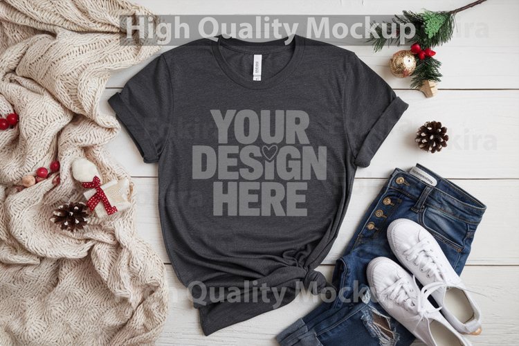 Black Tee Shirt Clipart Image 4