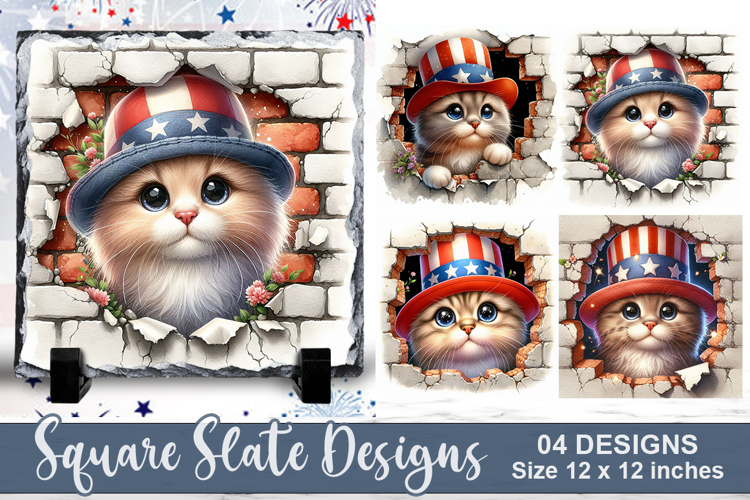 American Flag Clipart Image 15