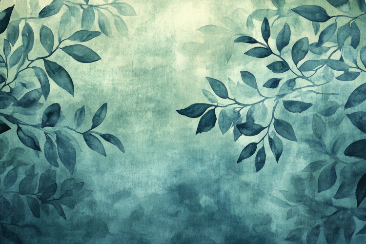 Watercolor Leaves Clipart Image 7