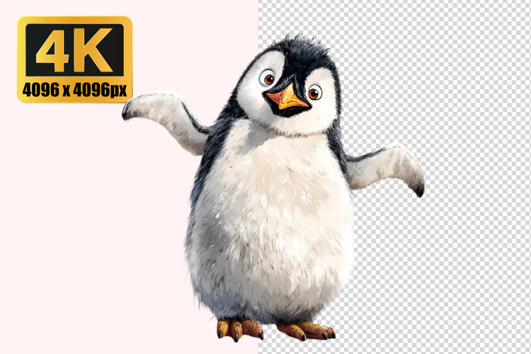 Happy Penguin Transparent PNG