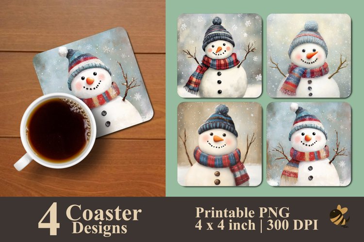 Cute Snowman Clipart Image 14