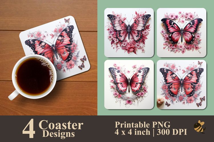 Pink Butterfly Clipart Image 19