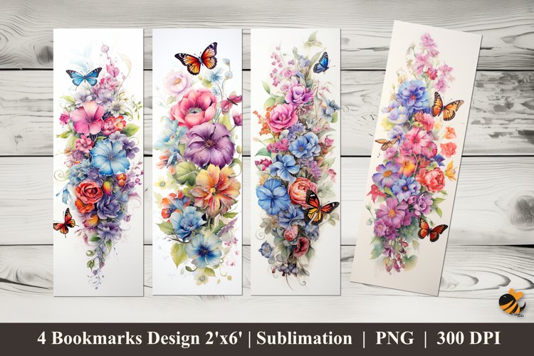 Natural Habitats Bookmarks Sublimation Design