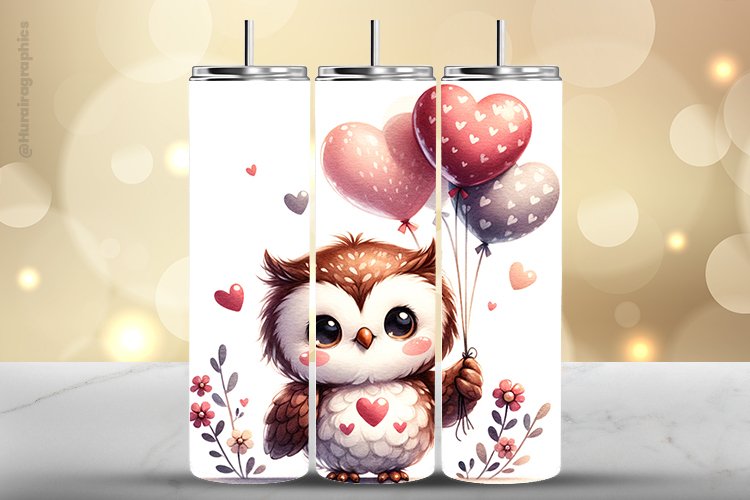Owl Tumbler Wrap| Tumbler Sublimation Wrap