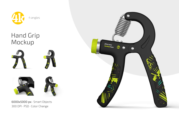 Hand Grip Mockup Set