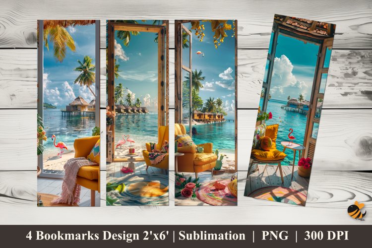 Beach Sublimation Design Image 5