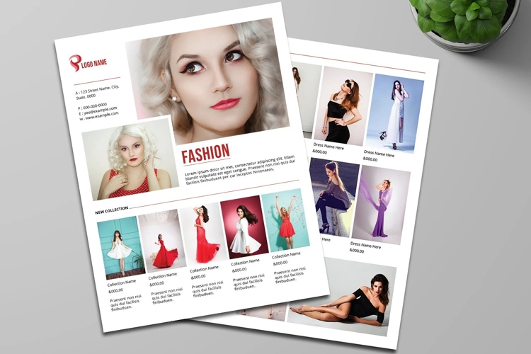 Fashion Product Promotion Flyer