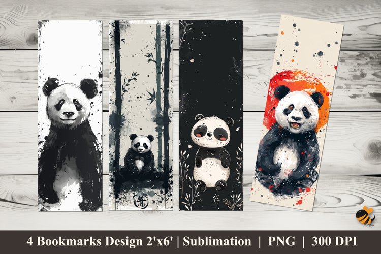 Funny and Lively Bookmarks Sublimation Design