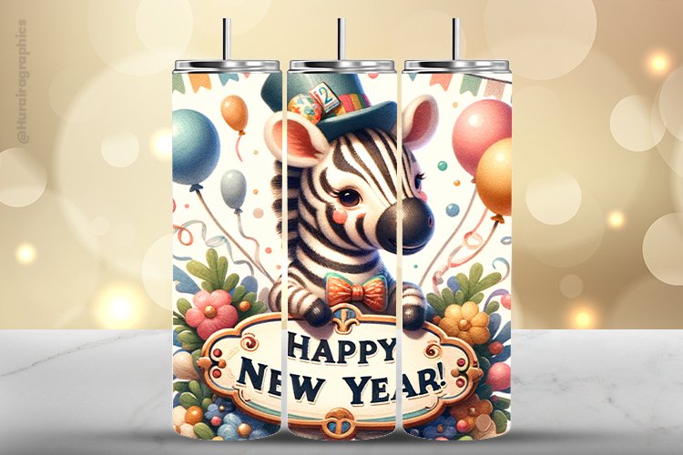 Zebra Tumbler Wrap| Tumbler Sublimation Wrap