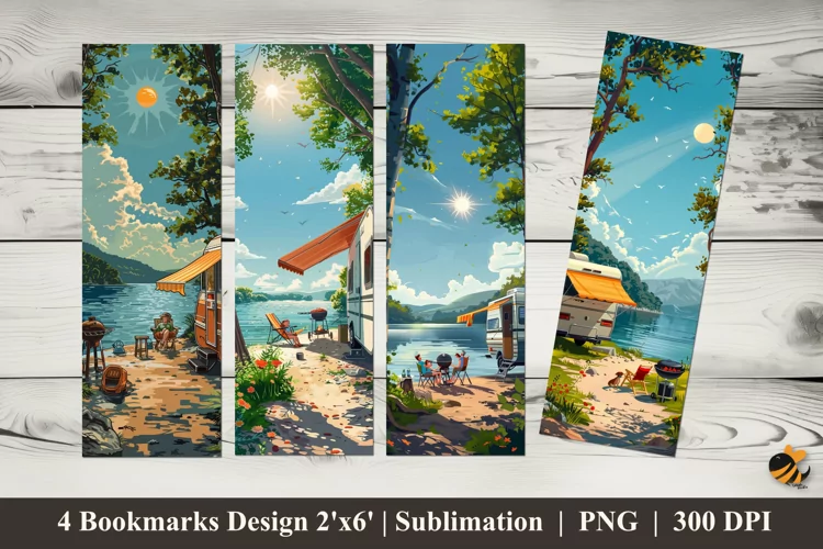 Today's Story Bookmark Sublimation Design