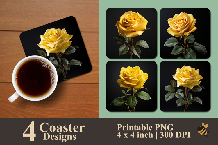 Yellow Rose Clipart Image 5