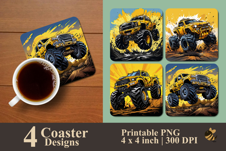 Monster Truck Clipart Image 9
