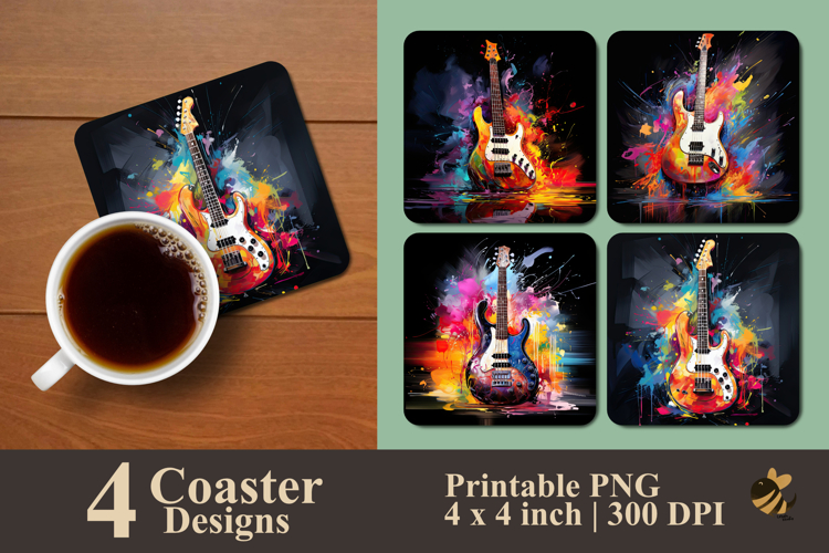 Electric Guitar Clipart Image 6