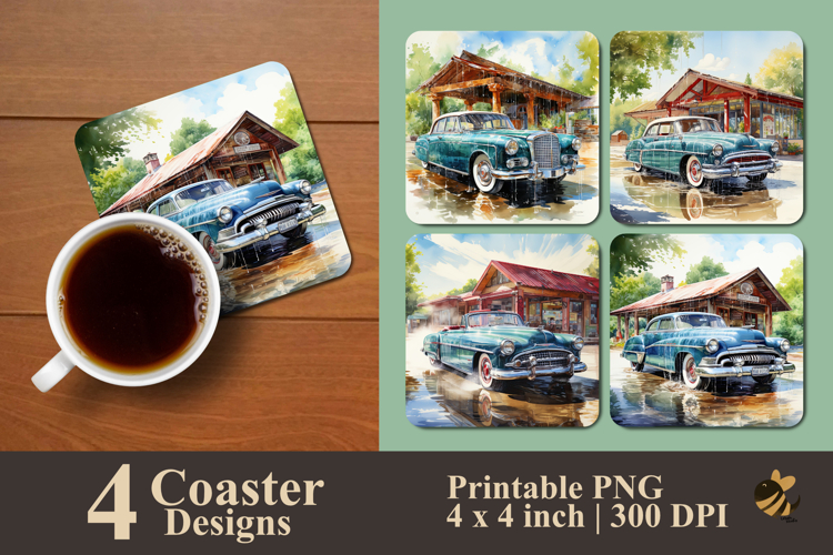 Classic Car Clipart Image 21