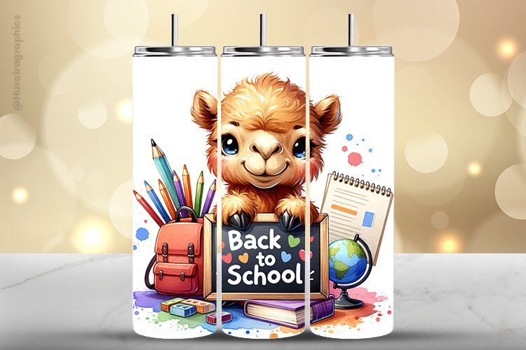 Camel Tumbler Wrap| Tumbler Sublimation Wrap
