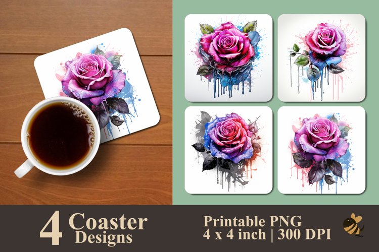 Pink Rose Clipart Image 9