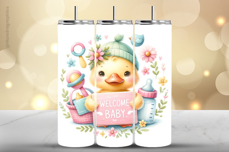 Duck Tumbler Wrap| Tumbler Sublimation Wrap
