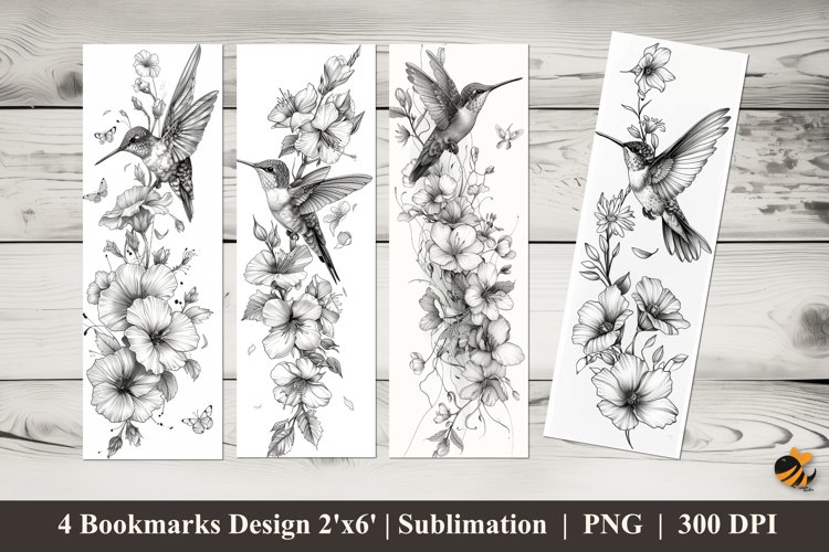 Simple Tattoo Design Bookmarks Sublimation Design example image 1