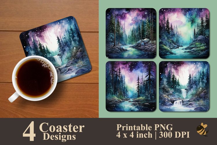 Forest River Coaster Sublimation Designs example image 1