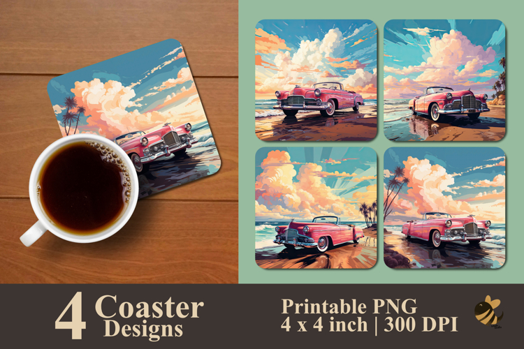 Vintage Car Clipart Image 11