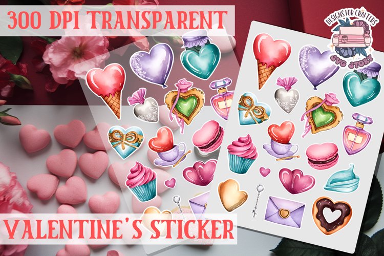 Love sticker Sheet Valentine Day Lovers Funny Heart PNG