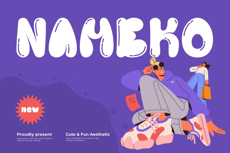 Nameko || Modern Playful Handwritten Font
