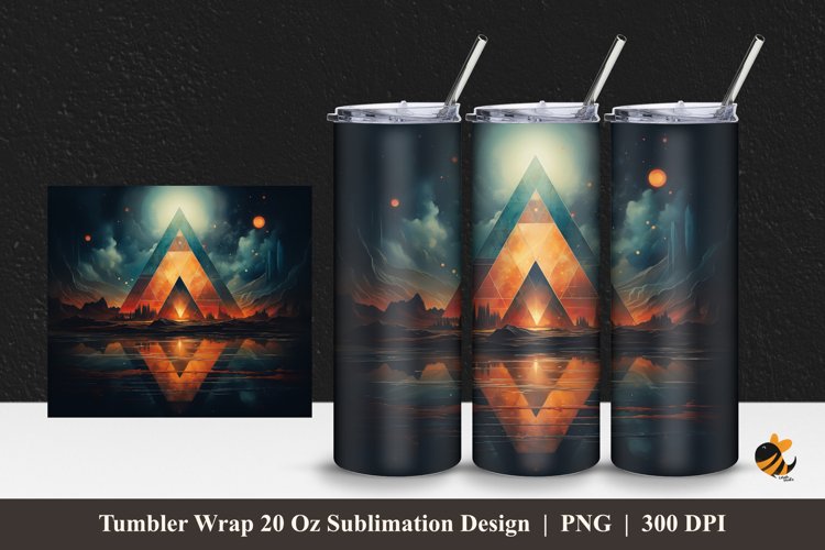 Imaginary Horror Tumbler Wrap Sublimation Design 1