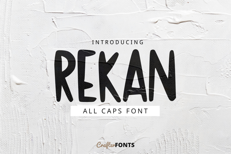Rekan All Caps Font