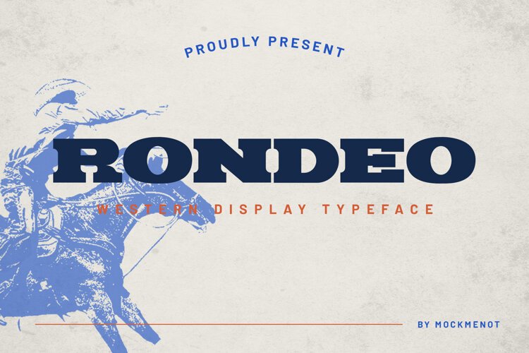 Rondeo - Western Display Font example image 1