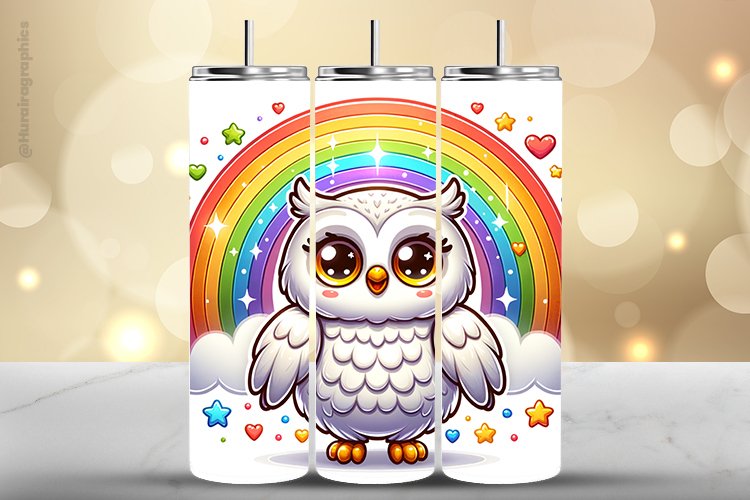 Owl Tumbler Wrap| Tumbler Sublimation Wrap