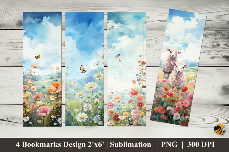 Happy Day Bookmarks Sublimation Design