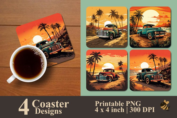 Beach Sublimation Design Image 3