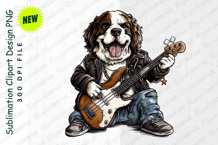 Bass Guitar Clipart Image 20