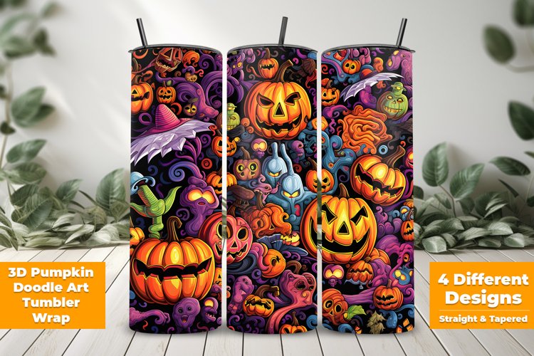 Halloween Tumbler Wrap Image 24