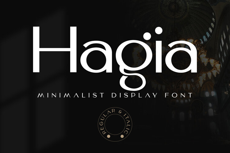 Hagia Elegant Minimalist Display example image 1
