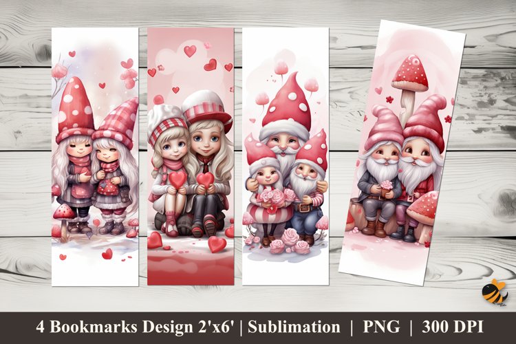 Female Dwarf Bookmarks Sublimation Design
